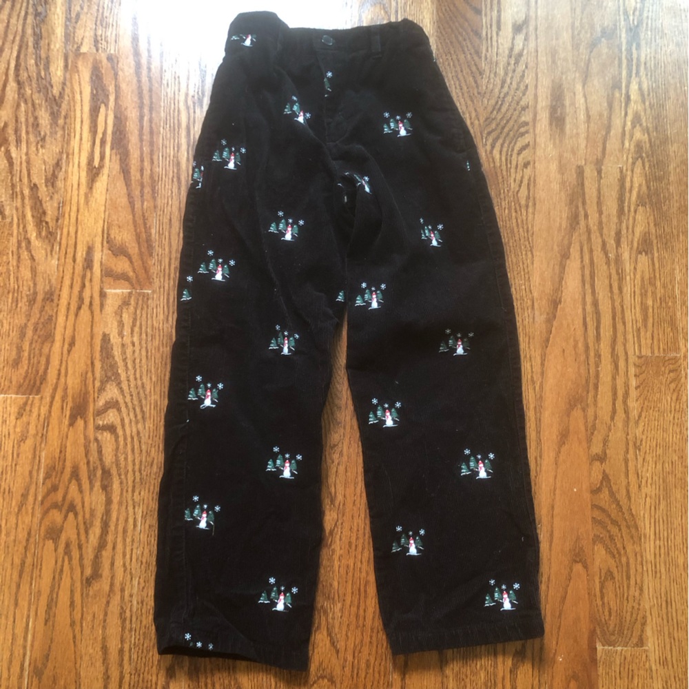 Hartstrings Snowman Corduroy Pants 7